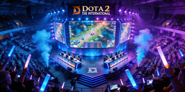 DOTA2国际邀请赛TI主舞台盛况